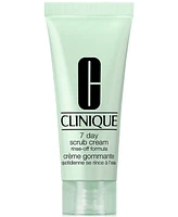 Clinique Mini 7 Day Face Scrub Cream Rinse-Off Formula, 0.5 oz