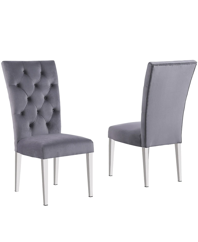 Layla Modern Upholstered Side Chairs