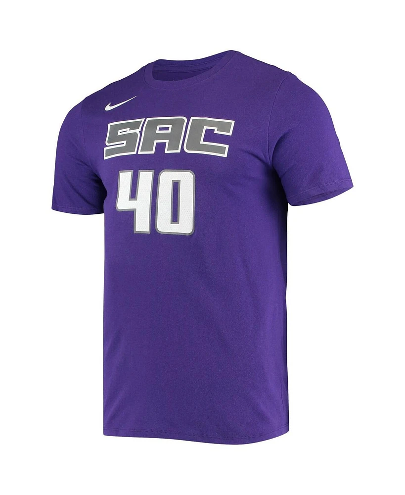 Men's Harrison Barnes Purple Sacramento Kings Name and Number Performance T-shirt