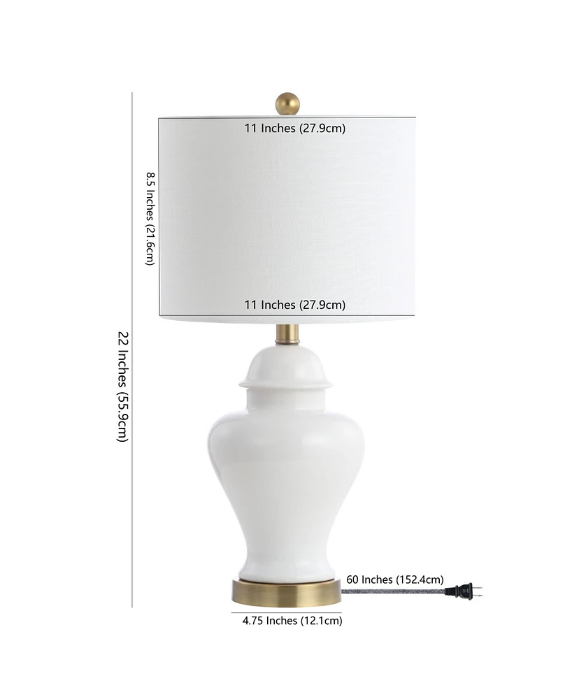 Qin Classic Cottage Led Table Lamp, Set of 2