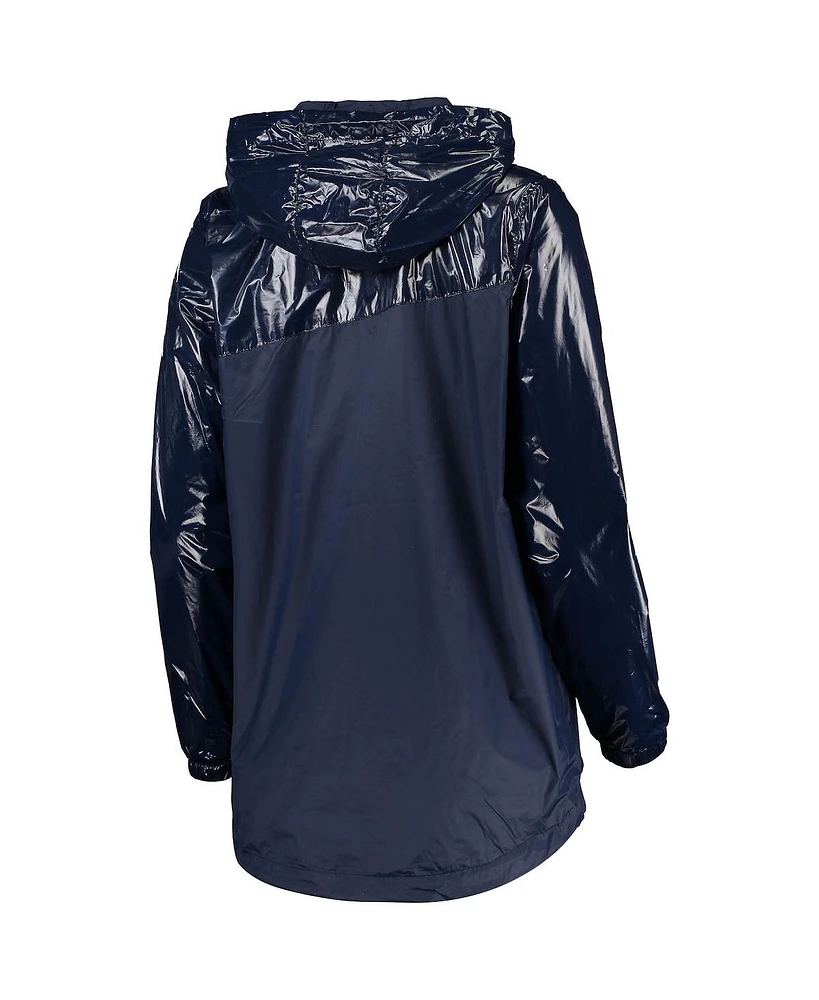 Women's G-iii 4Her By Carl Banks Navy New England Patriots Double-Coverage Full-Zip Hoodie Jacket