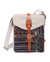 Tsd Brand Four Season Canvas Crossbody Bag
