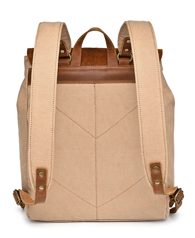Tsd Brand Valley Oak Canvas Backpack