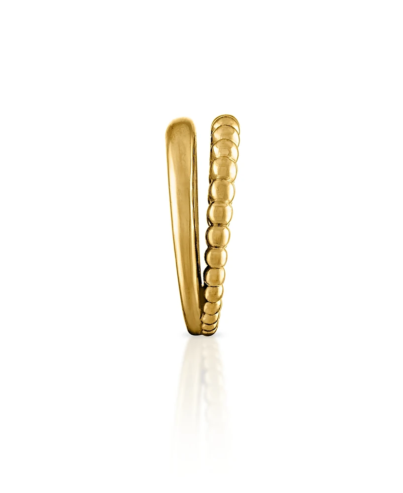 Oma The Label Women's Phoenix 18K Gold-Plated Brass Dotted Ring