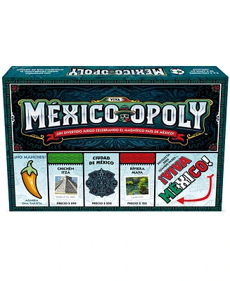 Mexico-Opoly Late for the Sky Spanish Board Game