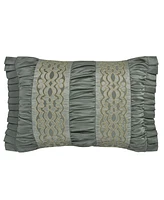 J Queen New York Santino Boudoir Decorative Pillow, 15" x 21"