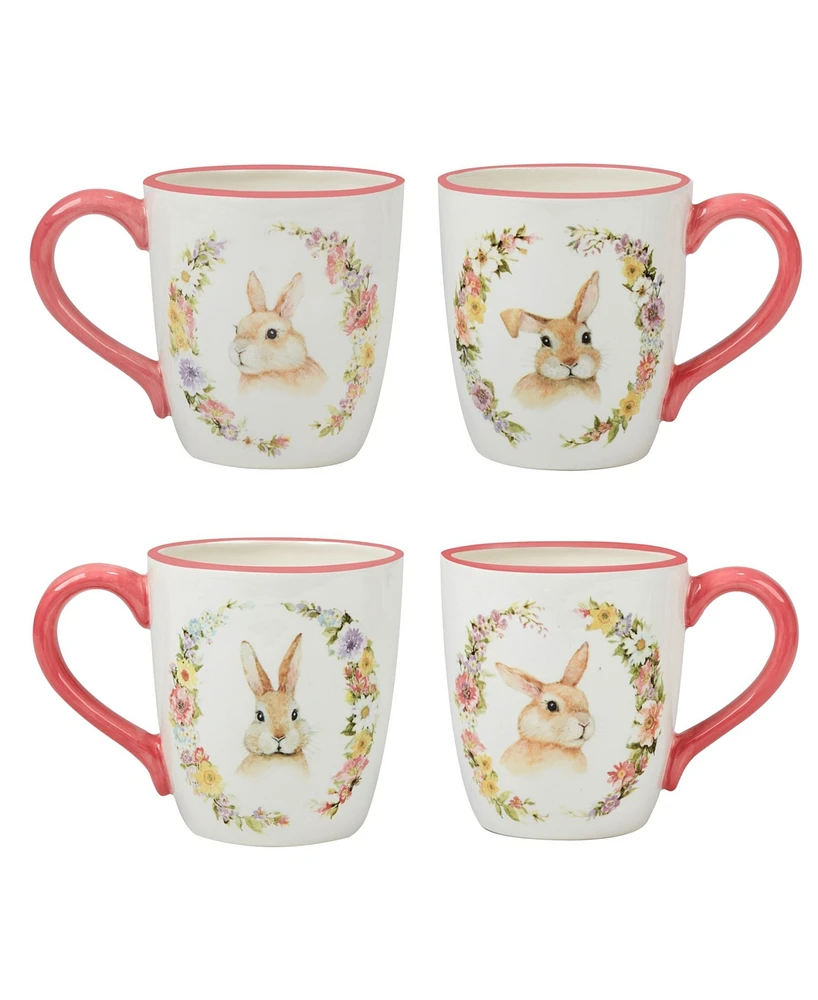 Certified International Easter Garden Dinnerware Set, 16 Pieces