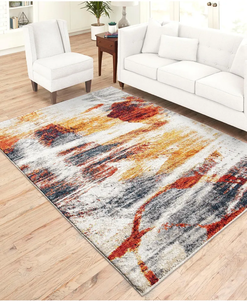 Closeout! Gemstone Desert Canvas 6'7" x 9'6" Area Rug