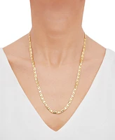 Valentina Link 22" Chain Necklace in 14k Gold-Plated Sterling Silver or Sterling Silver