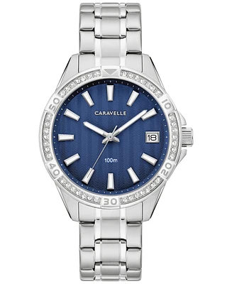 Caravelle designed by Bulova Women's Stainless Steel Bracelet Watch 36mm