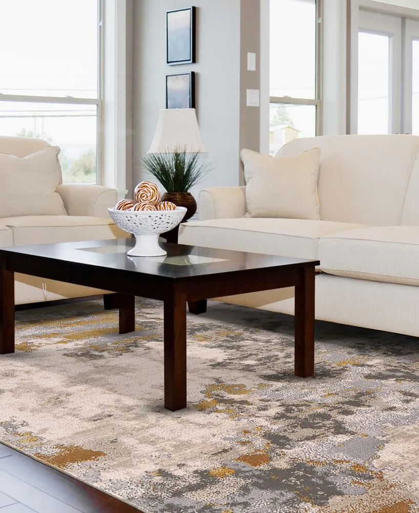 Feizy Waldor R3970 1'8" x 2'10" Area Rug