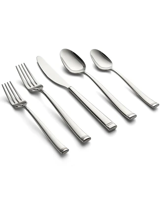 Cambridge Silversmiths Kingsland Mirror 20-Piece Flatware Set, Service for 4