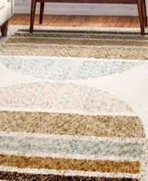 Closeout Orian Cotton Tail Retro Slide Area Rug