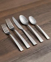 Cambridge Silversmiths Rhyme Mirror With Satin Handles Flatware Set, 20 Piece