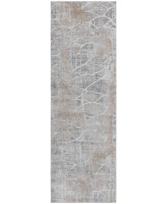 Mink Home Alloy All342 2'6" x 8' Runner Area Rug