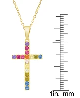 Macy's Women's Rainbow Pendant Necklace