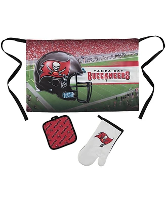 WinCraft Tampa Bay Buccaneers 3-Piece Premium Barbecue Tailgate Set