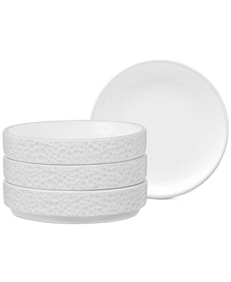 Noritake Colortex Stone Stax Mini Plates, Set of 4