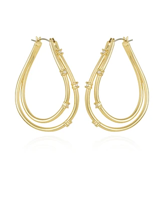 Vince Camuto Oval Hoop Earrings