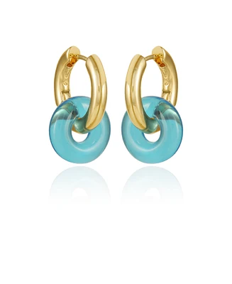 Vince Camuto Rock Candy Huggie Earrings