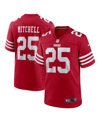 Nike Men's Elijah Mitchell San Francisco 49Ers Team Player Game Jersey