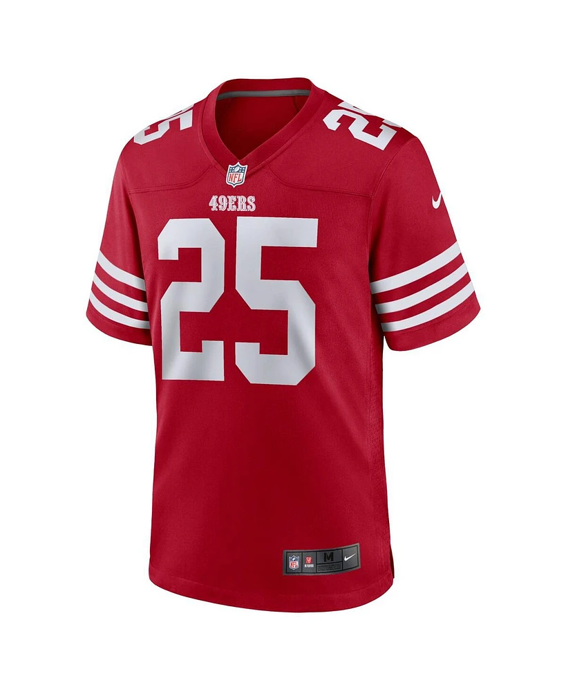 Nike Men's Elijah Mitchell San Francisco 49Ers Team Player Game Jersey