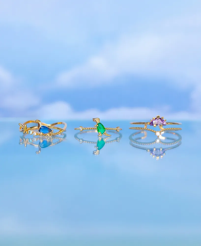 Girls Crew Terrific T-Rex Ring
