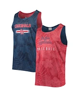 Men's Foco Red St. Louis Cardinals Floral Reversible Mesh Tank Top