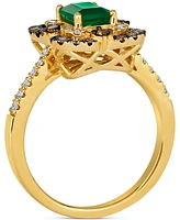 Le Vian Emerald (3/4 ct. t.w.) & Diamond (1/2 ct. t.w.) Ring in 14k Gold
