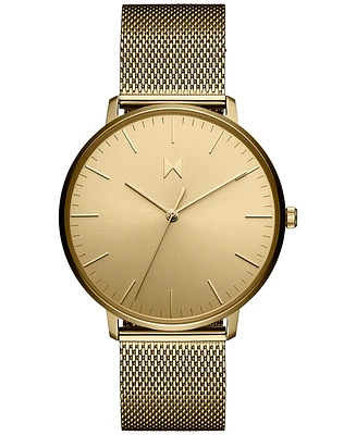 Mvmt Men's Legacy Slim Gold-Tone Mesh Bracelet Watch 42mm