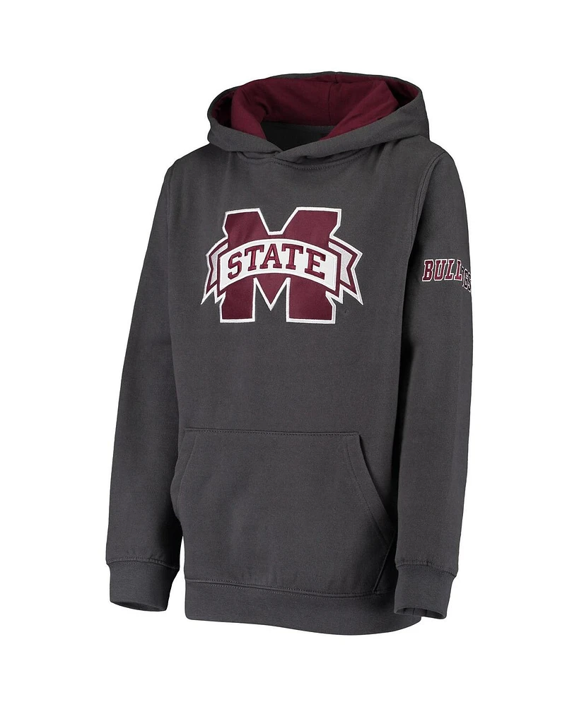 Big Boys Mississippi State Bulldogs Big Logo Pullover Hoodie