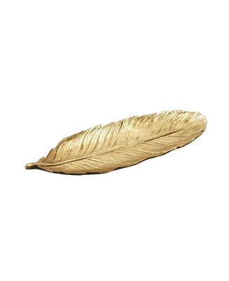 Polystone Glam Abstract Decorative Bowl, 26" x 9" x 2"