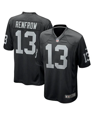 Men's Nike Hunter Renfrow Black Las Vegas Raiders Game Player Jersey