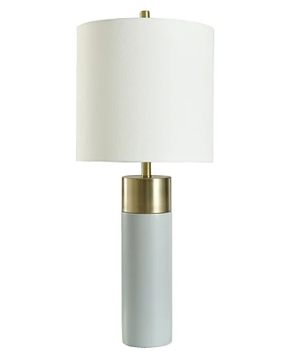 StyleCraft Concrete and Metal Table Lamp