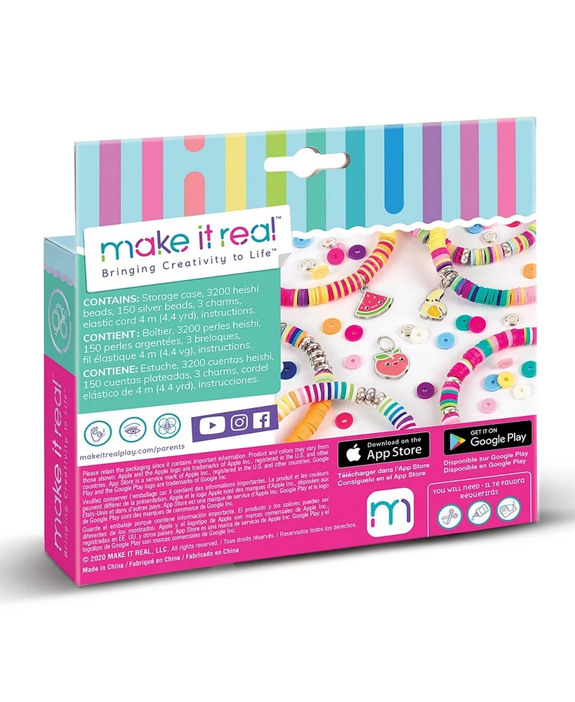 Heishi Beads with Storage Case Set, 3356 Piece