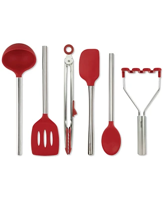 Tovolo 6-Pc. Silicone-Head Kitchen Utensil Set