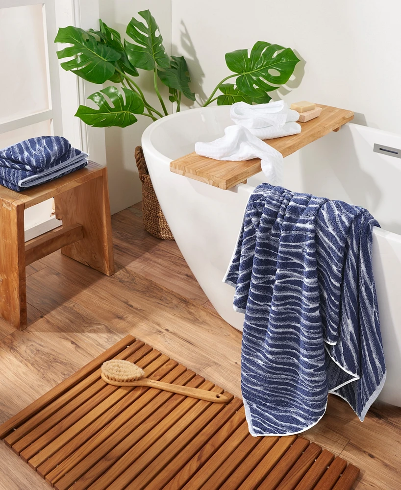 Uchino Shibori Cotton Hand Towel, 20" x 30"