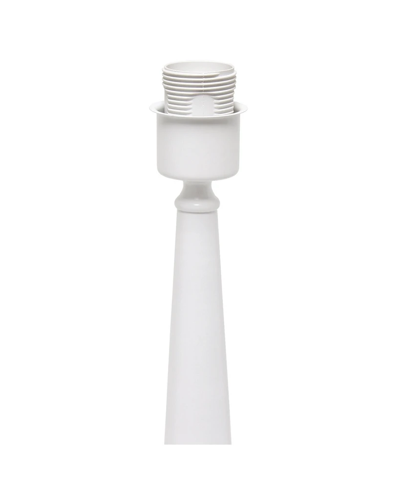Simple Designs Traditional Candlestick Table Lamp