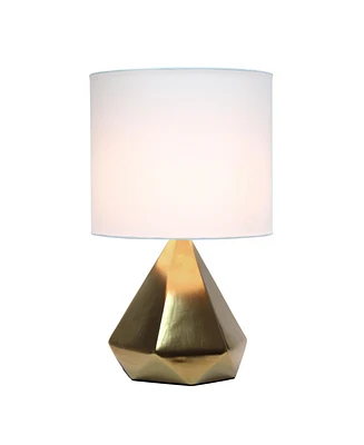 Simple Designs Solid Pyramid Table Lamp