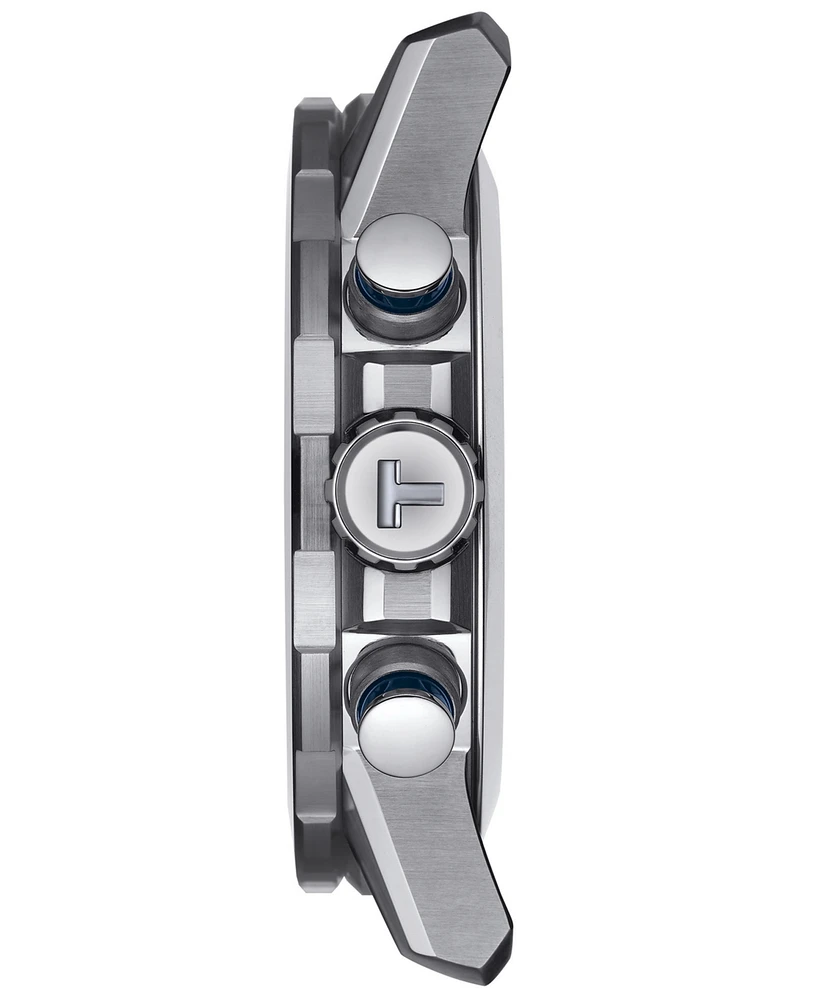 Tissot Men's Swiss Chronograph Supersport Stainless Steel Bracelet Watch 46mm