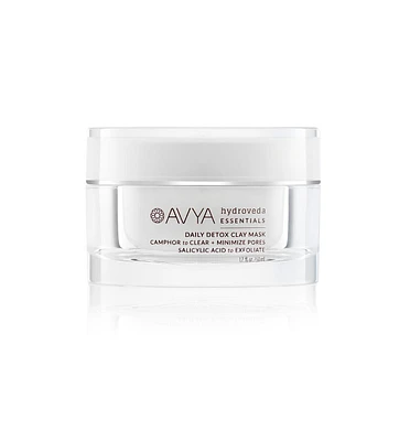 Avya Hydroveda Daily Essentials Daily Detox Clay Mask, 1.7 fl oz.