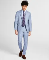 Calvin Klein Mens Skinny Fit Wool Blend Infinite Stretch Suit Separates