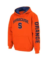 Youth Boys Colosseum Orange Syracuse 2-Hit Team Pullover Hoodie