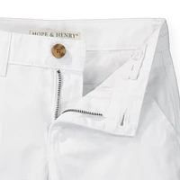 Hope & Henry Baby Boys Cotton Stretch Chino Short