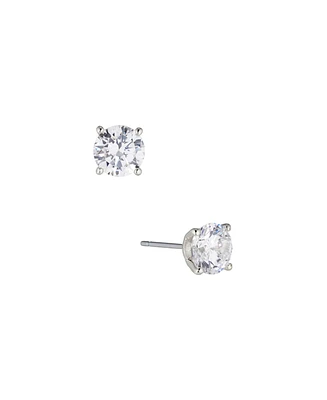 Eliot Danori Rhodium Plated Earrings, Created for Macy's
