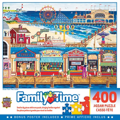 Masterpieces Family Time - Ocean Park 400 Piece Jigsaw Puzzle