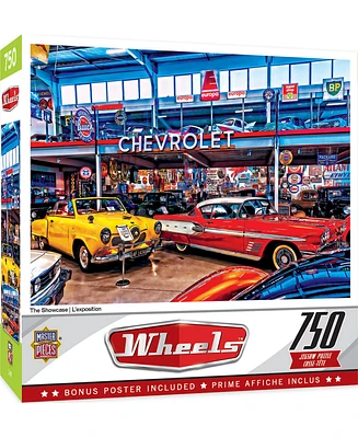 MasterPieces Wheels - The Showcase 750 Piece Jigsaw Puzzle for Adults