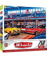 MasterPieces Wheels - The Showcase 750 Piece Jigsaw Puzzle for Adults