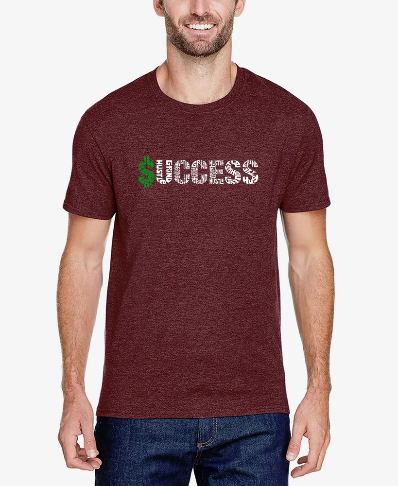 La Pop Art Men's Premium Blend Word Success T-shirt