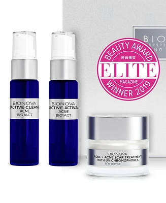 Bionova Acne + Acne Scar Discovery Collection with Uv Chromophores
